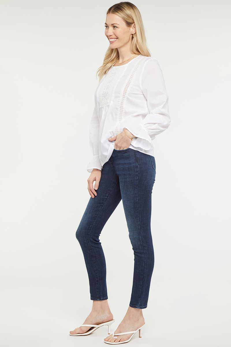 White Women's NYDJ Victoria Blouse | NZ 057KZWTLB