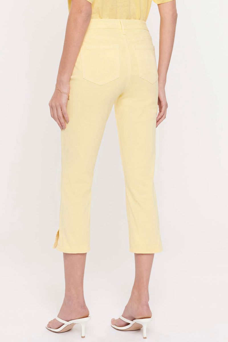 Yellow Women's NYDJ Chloe Capri Jeans | NZ 690MUVYQL