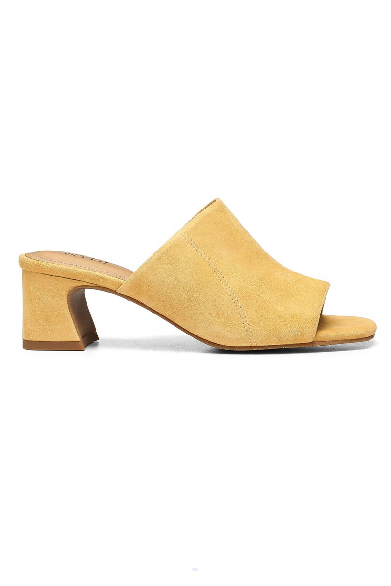 Yellow Women's NYDJ Gwen Mules | NZ 417DGMCJY