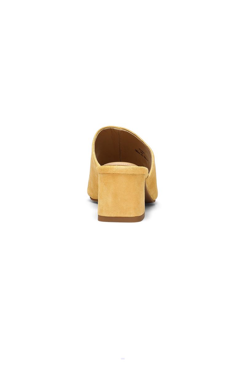 Yellow Women's NYDJ Gwen Mules | NZ 417DGMCJY