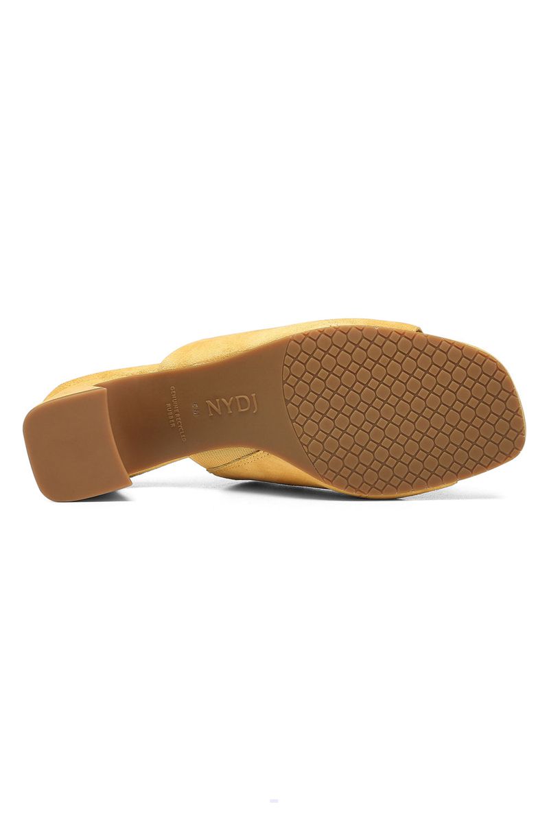 Yellow Women's NYDJ Gwen Mules | NZ 417DGMCJY