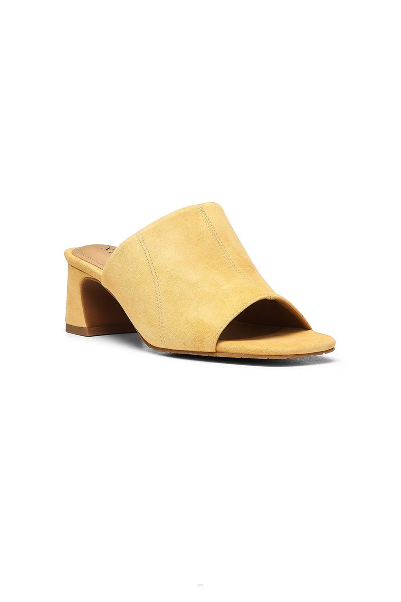 Yellow Women\'s NYDJ Gwen Mules | NZ 417DGMCJY