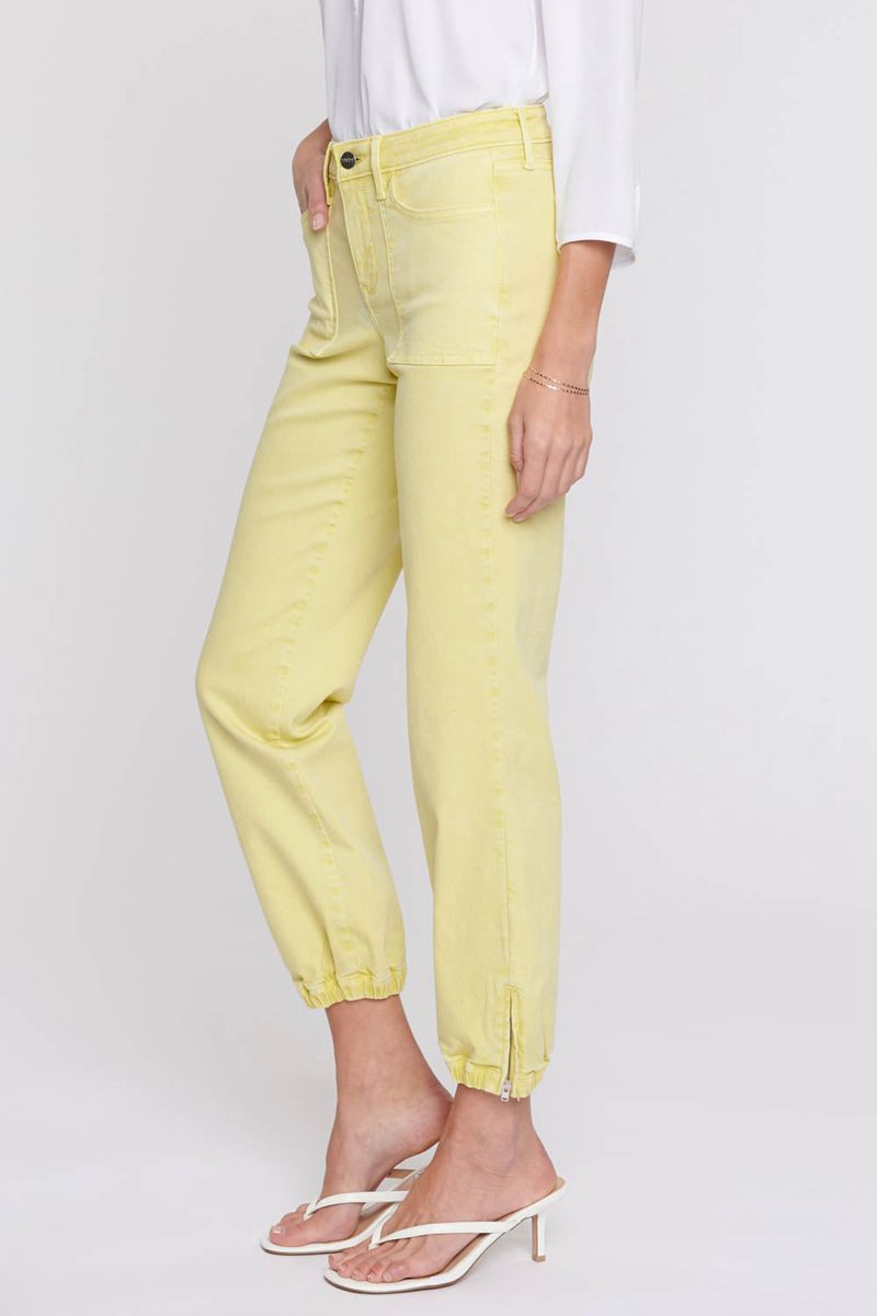 Yellow Women's NYDJ Jogger Ankle Jeans | NZ 276OHBZDT