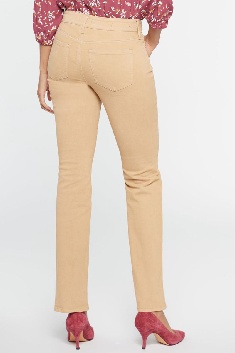 Yellow Women's NYDJ Marilyn Straight Jeans | NZ 301PTESKV