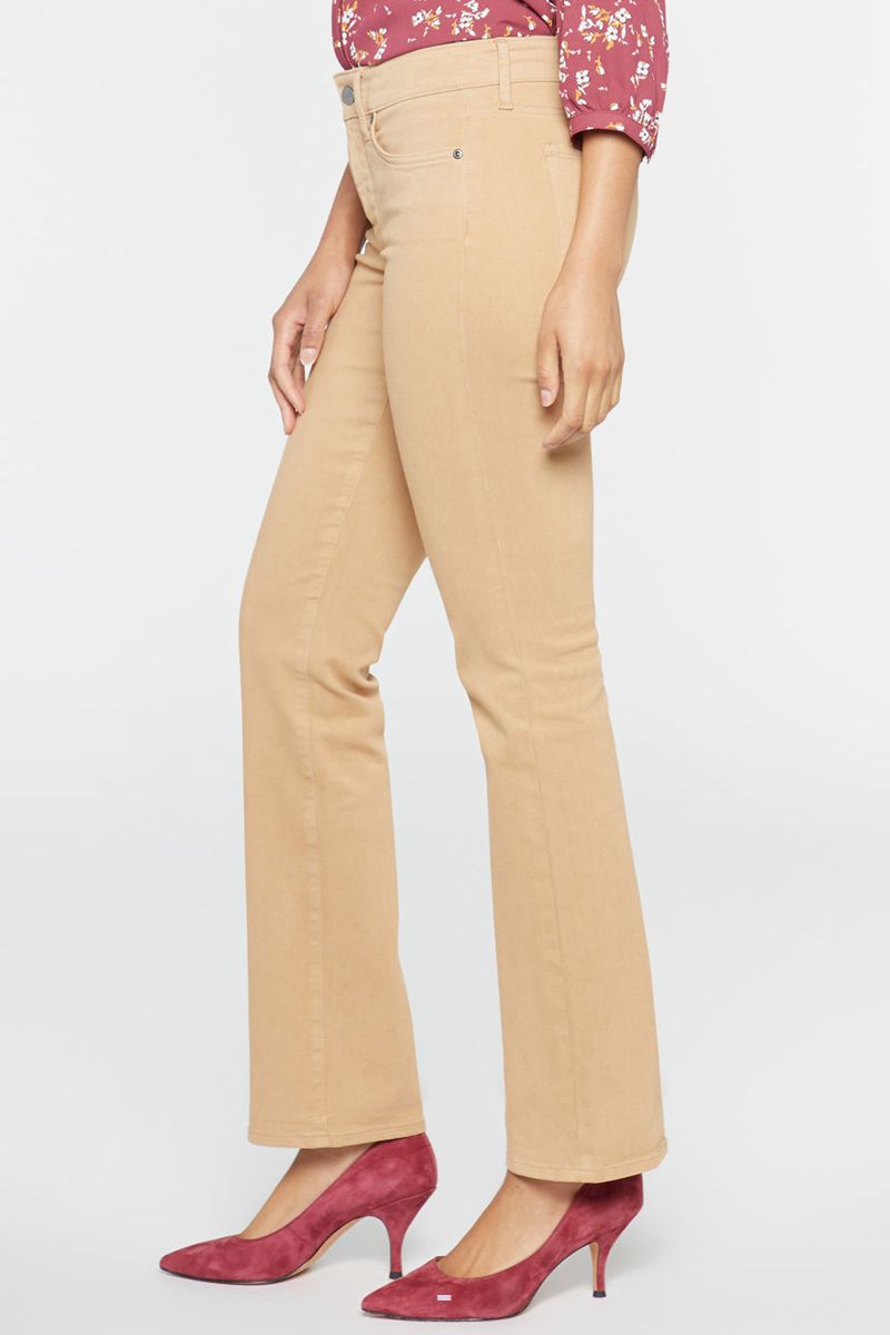 Yellow Women's NYDJ Marilyn Straight Jeans | NZ 301PTESKV