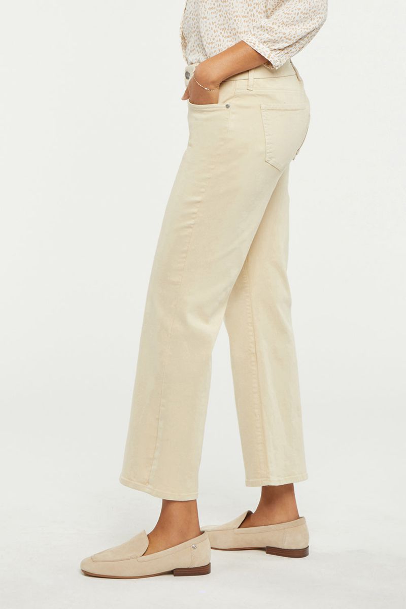 Yellow Women's NYDJ Waist-Match™ Relaxed Flared Jeans | NZ 610ZDWKOB