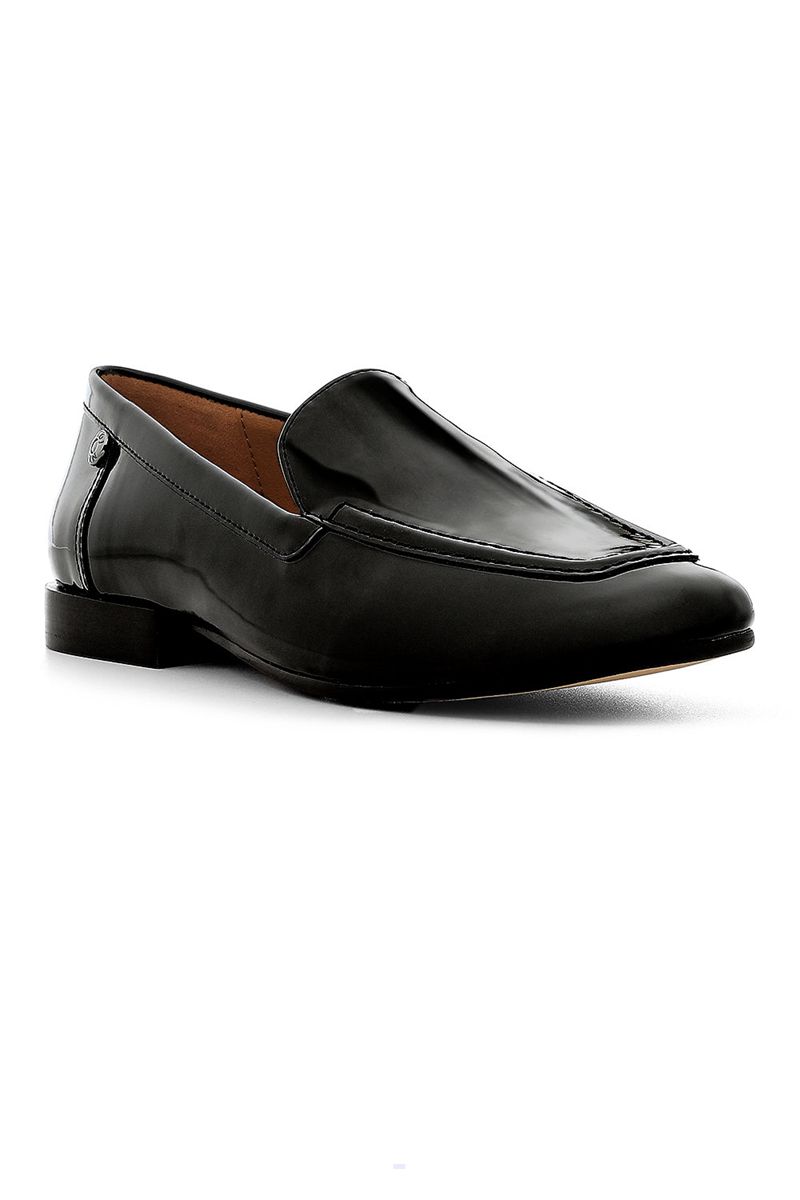 Black Women's NYDJ Lynn Slip-On Loafers | NZ 471GINJDP