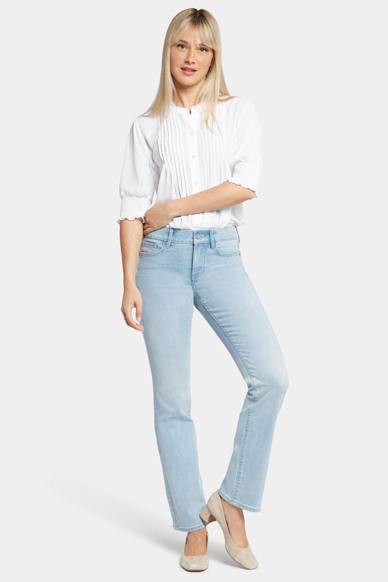 Blue Women's NYDJ Marilyn Straight Jeans | NZ 873SQJDIP