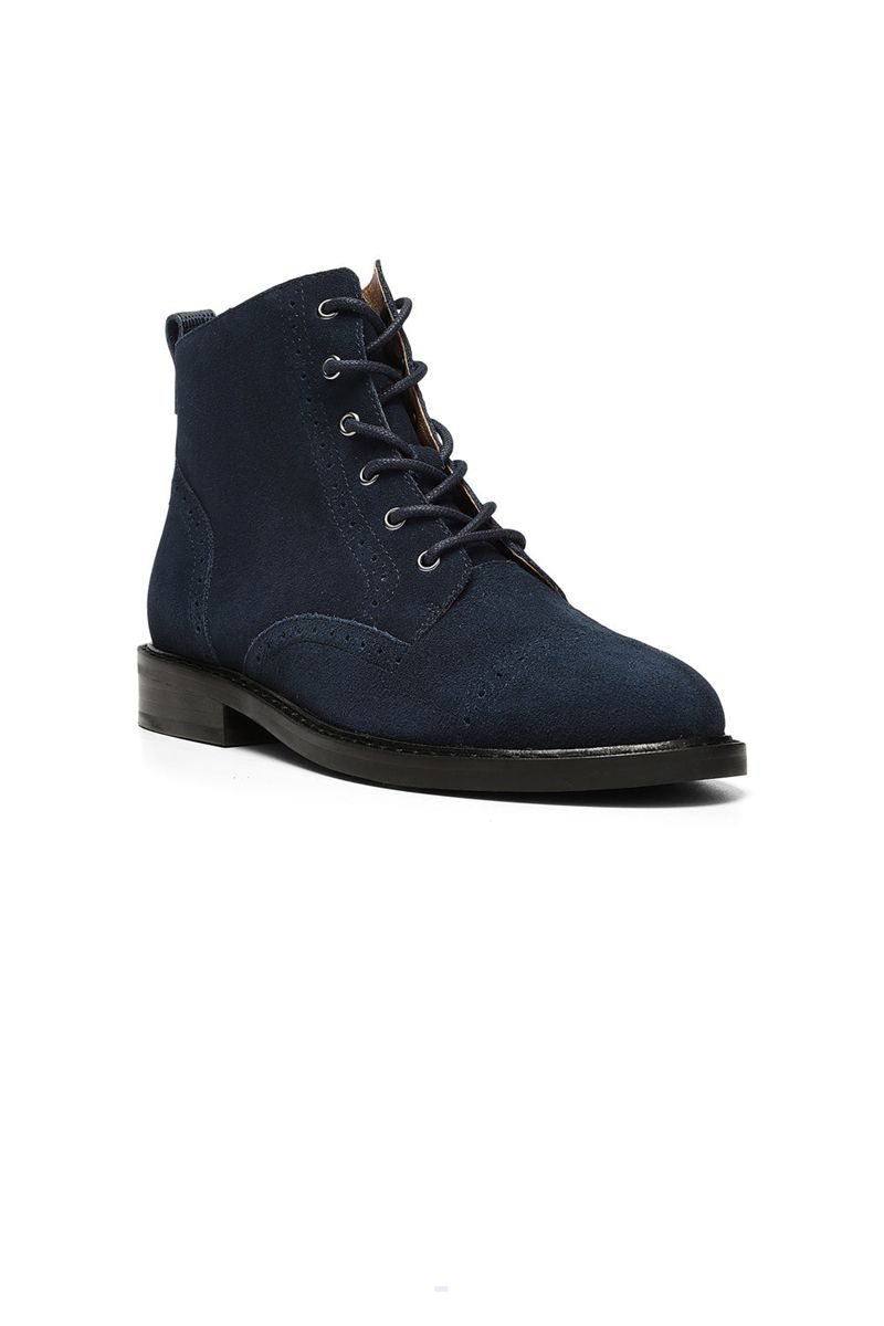 Navy Women's NYDJ Eileen Boots | NZ 694CPKAOB