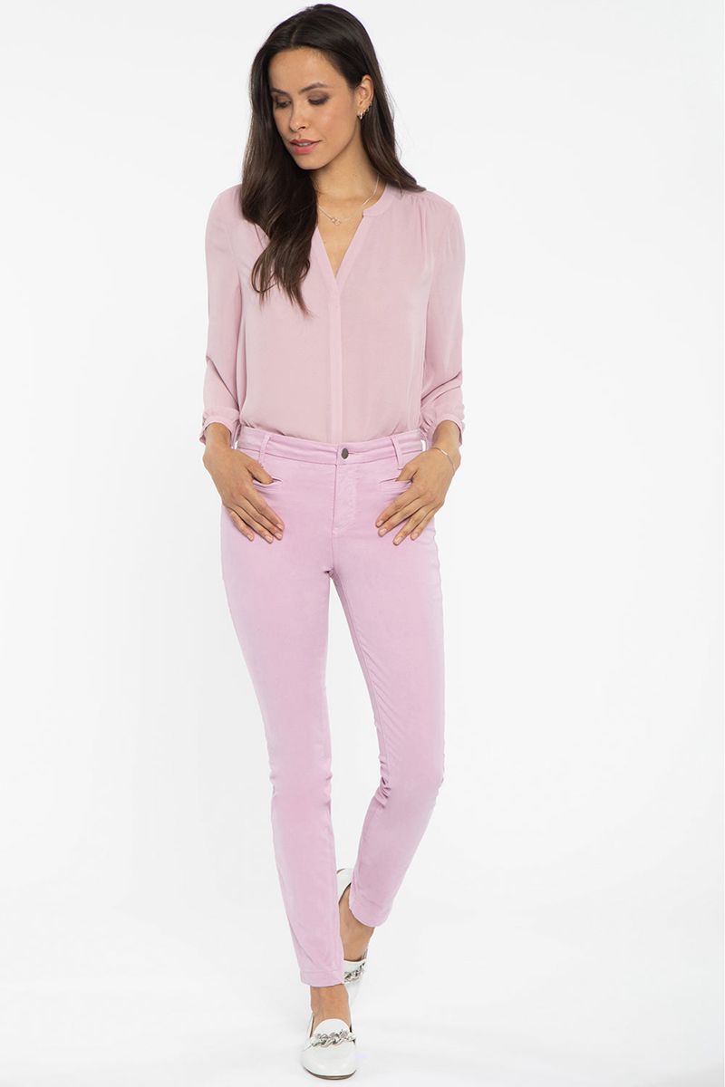 Pink Women's NYDJ Ami Skinny Pants | NZ 721DWZQUM